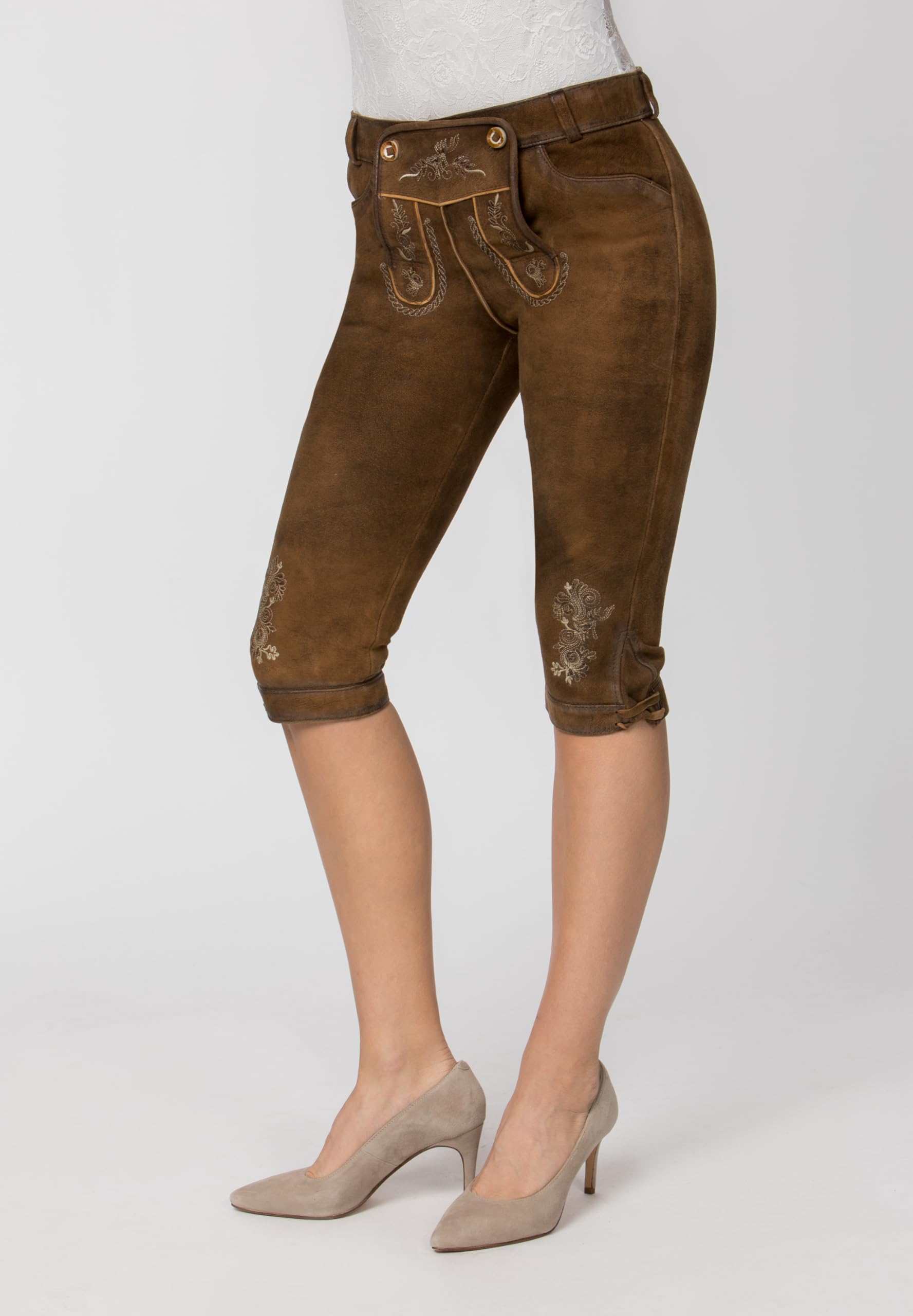 stockerpoint-trachtenlederhose-suzan-damen-lederhose-kurz image 5