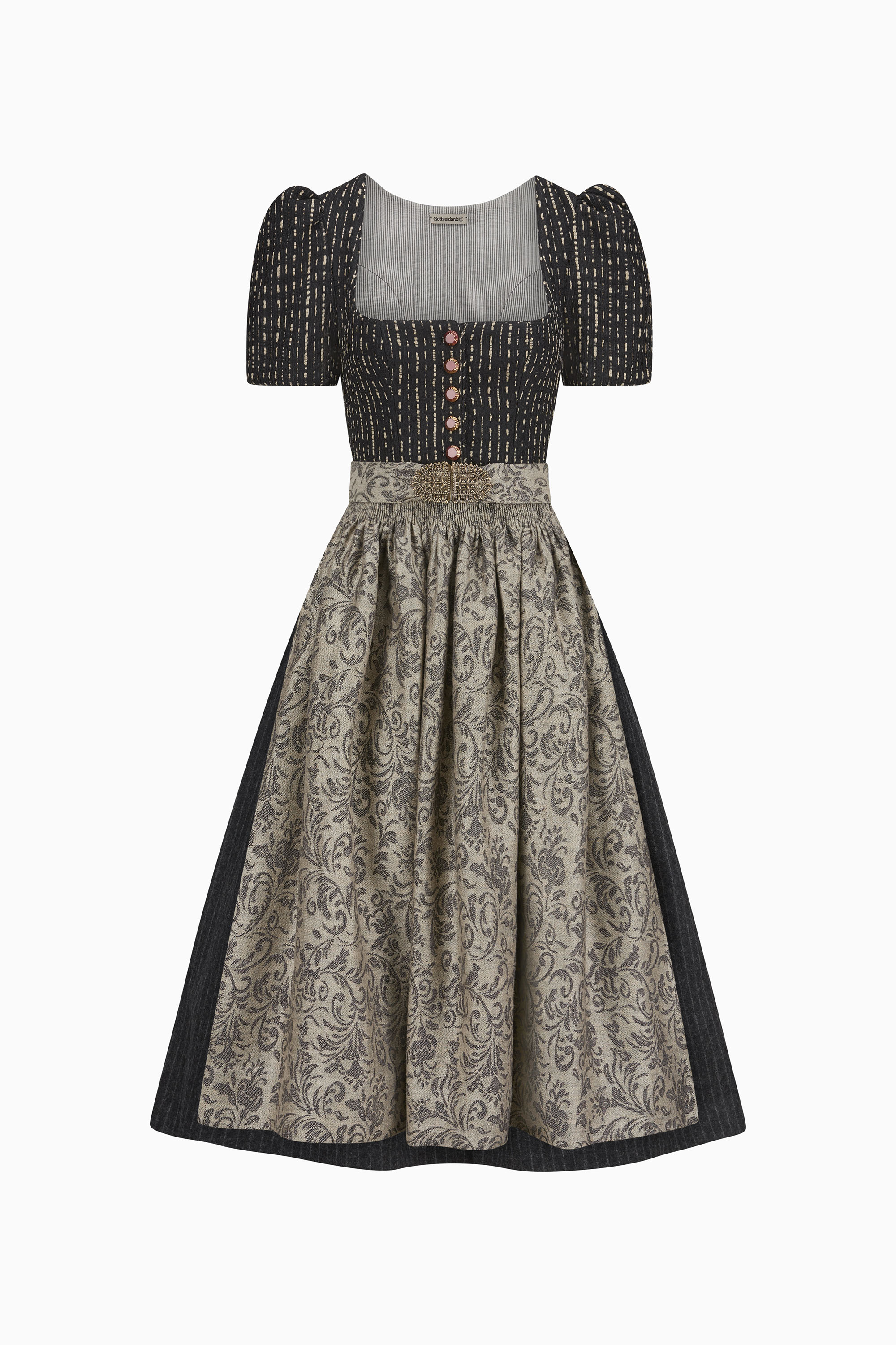 gottseidank-dirndl-lorle-dirndl-mit-geradem-ausschnitt-und-ballon-rmel image 5