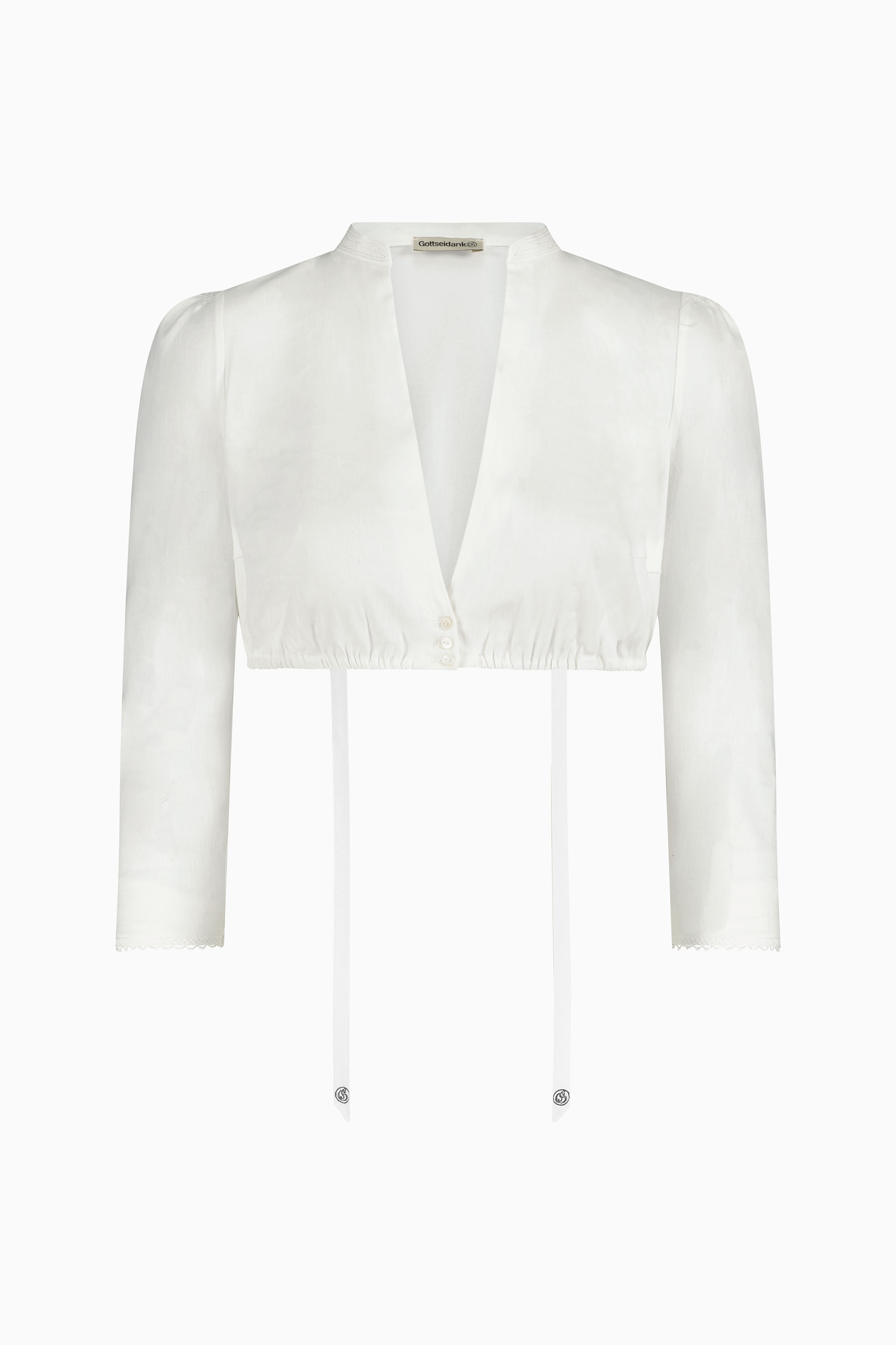 gottseidank-dirndlbluse-pompadour-7-8-arm-mit-stickkragen image 1