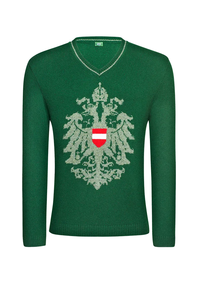g-ssl-im-zeichen-des-adlers-damen-strickpullover-lammwolle-gr-n image 1