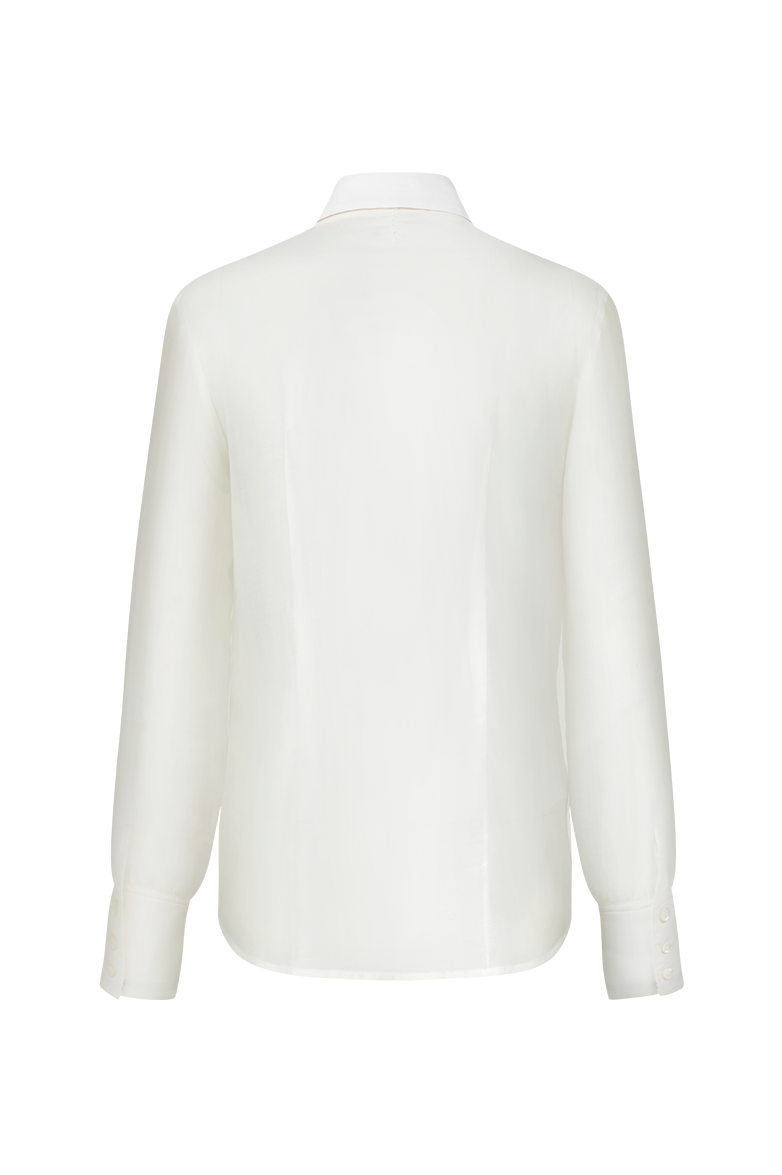 g-ssl-waffelsmok-bluse-damen-aus-baumwolle-und-seide-transparent image 2