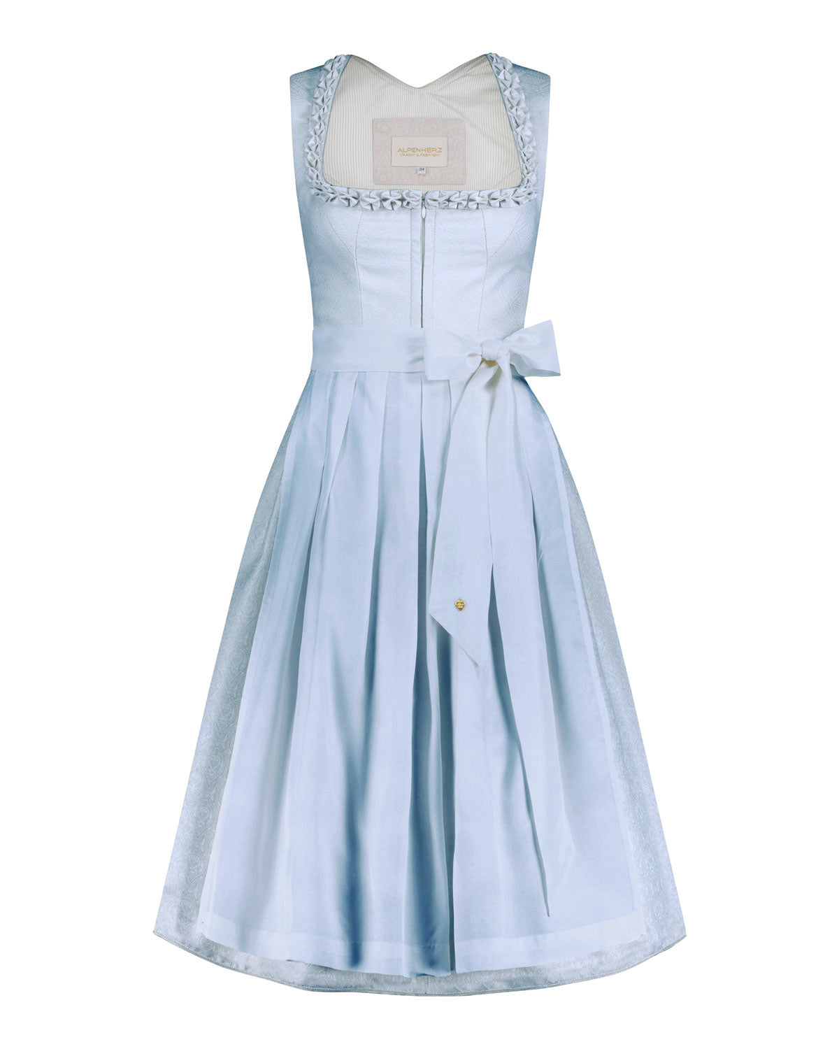 alpenherz-dirndl-belinda-mit-froschm-ulchen-in-hellblau image 1