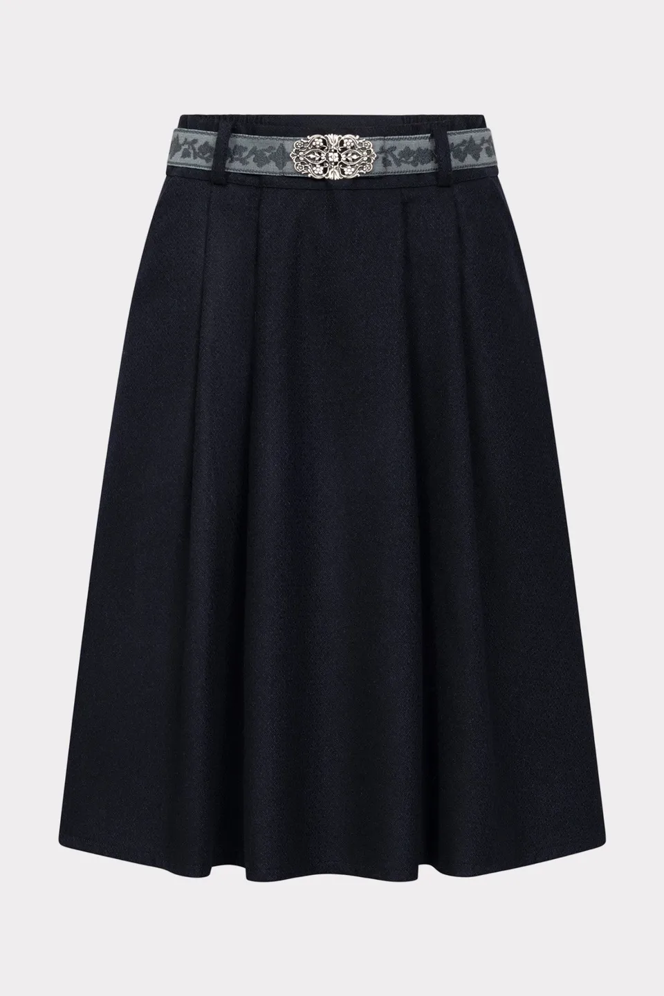 felicitas-damen-wollrock-rosa-maxi-7-8-aus-flanell image 1