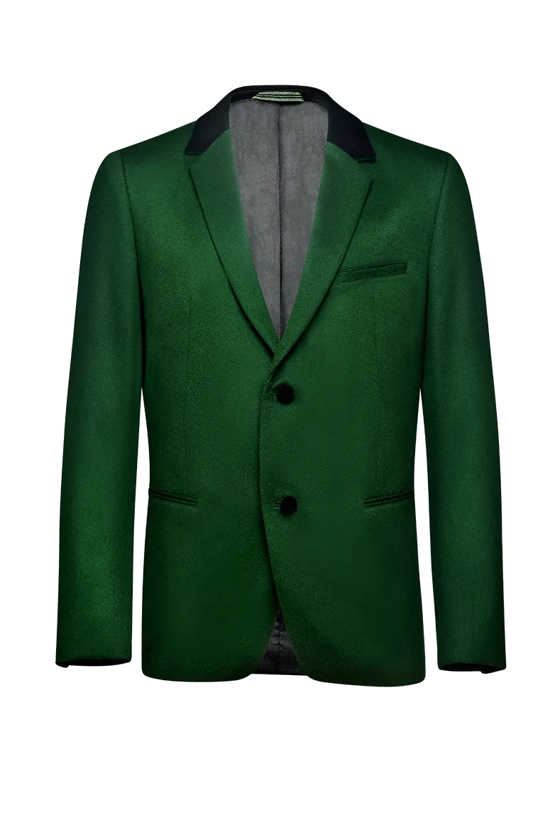 g-ssl-jagdsmoking-aus-hochzeitsloden-herren-gr-n-samt image 1