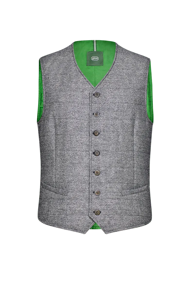 g-ssl-schladminger-steppgilet-herren-grau-schwarz image 1